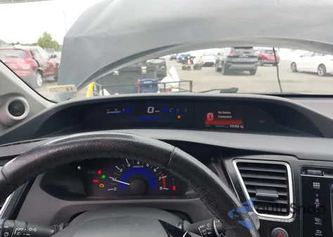 2014 Honda Civic Ex-L from USA, damaged, VIN 19XFB2F97EE223513